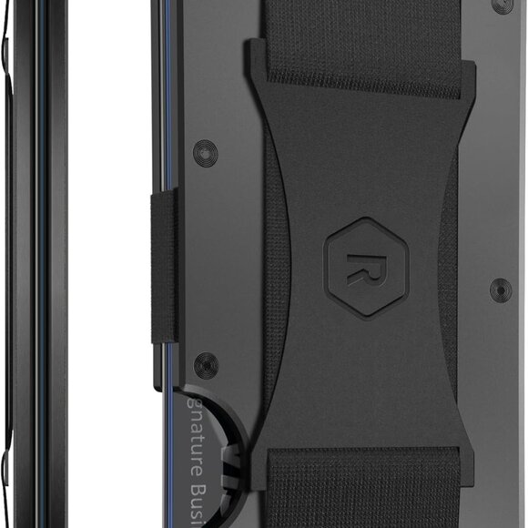 Durable Ridge Wallet for Men - RFID Protected Front Pocket Wallet Compact